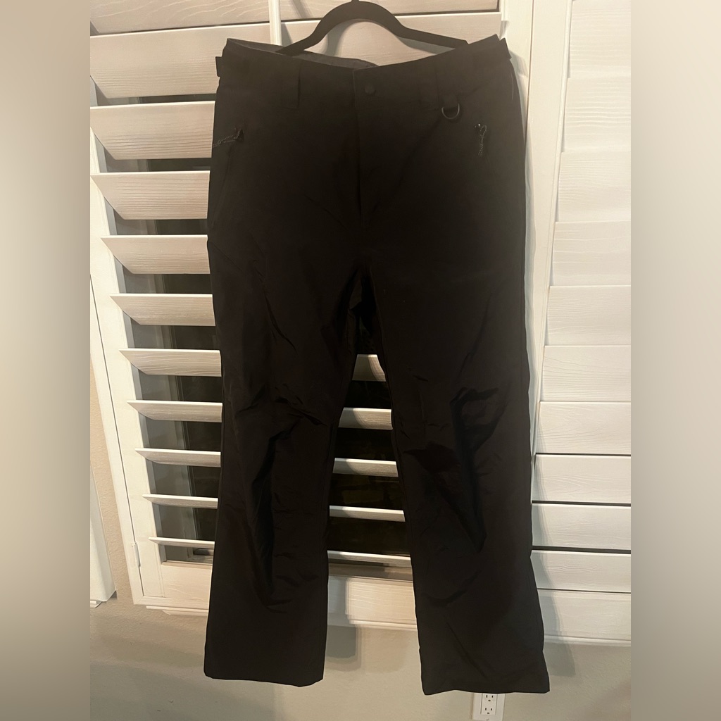 Lands End Black Ski Pant